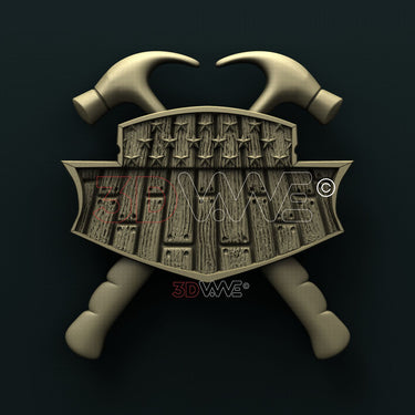 CARPENTER SIGN 3D STL 3DWave